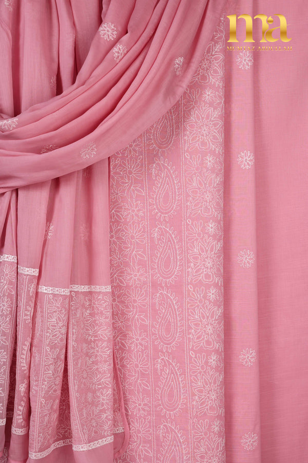 Embroidered Suit with Lawn Dupatta  Z-105-PN