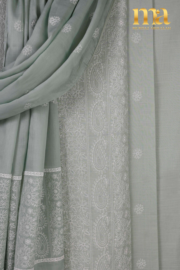 Embroidered Suit with Lawn Dupatta  Z-105-MTG