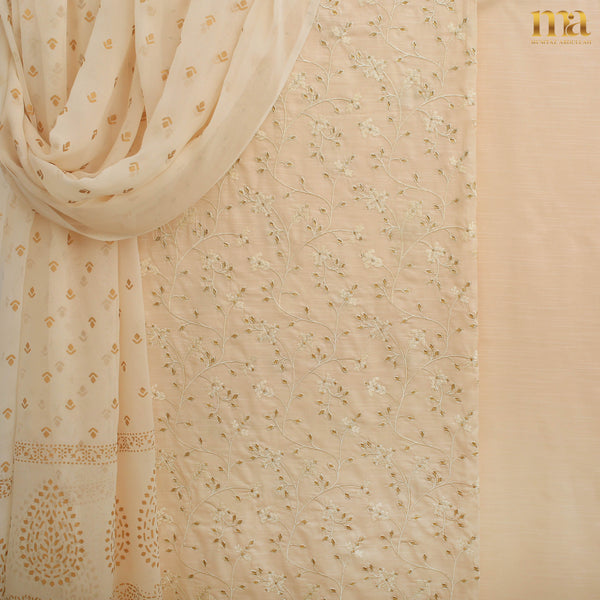 Embroidered Suit with Chiffon Dupatta Z-499-P OFW