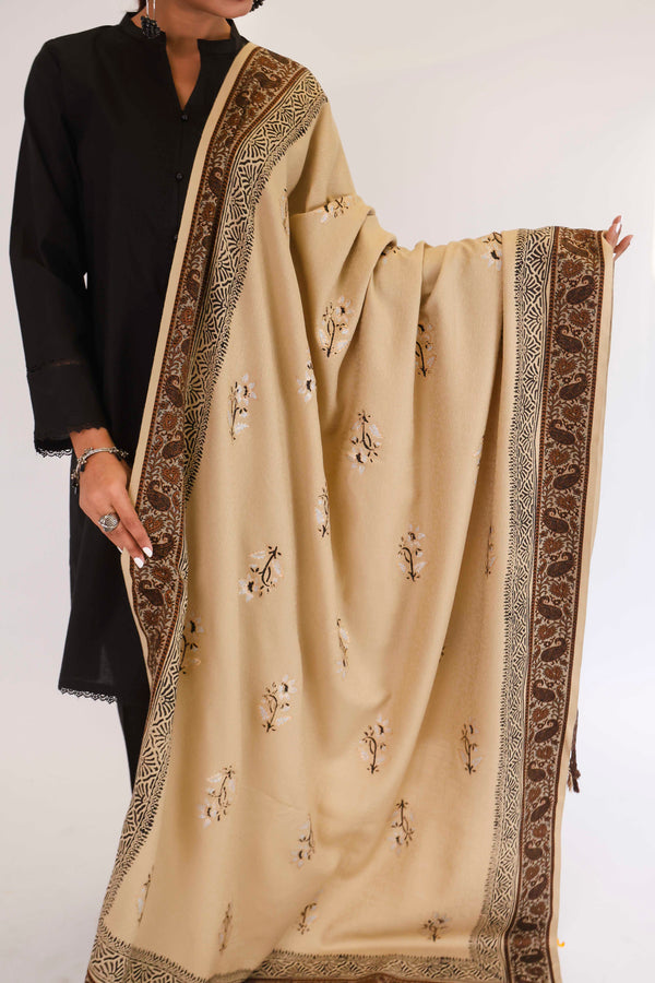 Shawl - Block Printed - Foan