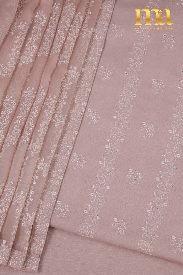 Embroidered Winter Suit with Chiffon Dupatta Z-560 KL BG