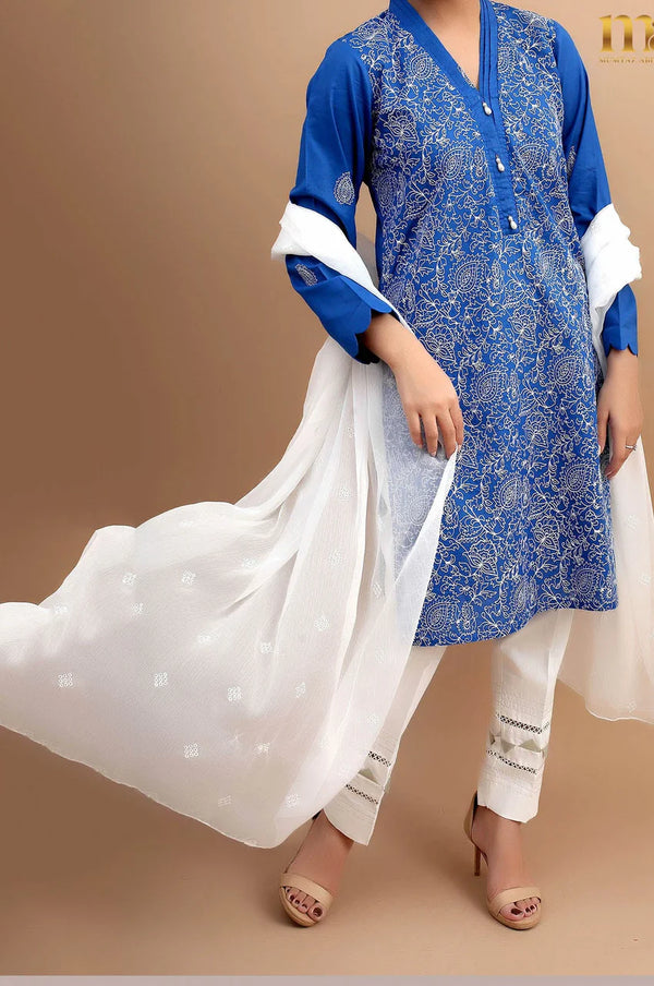 Embroidered - Dupatta - Z528