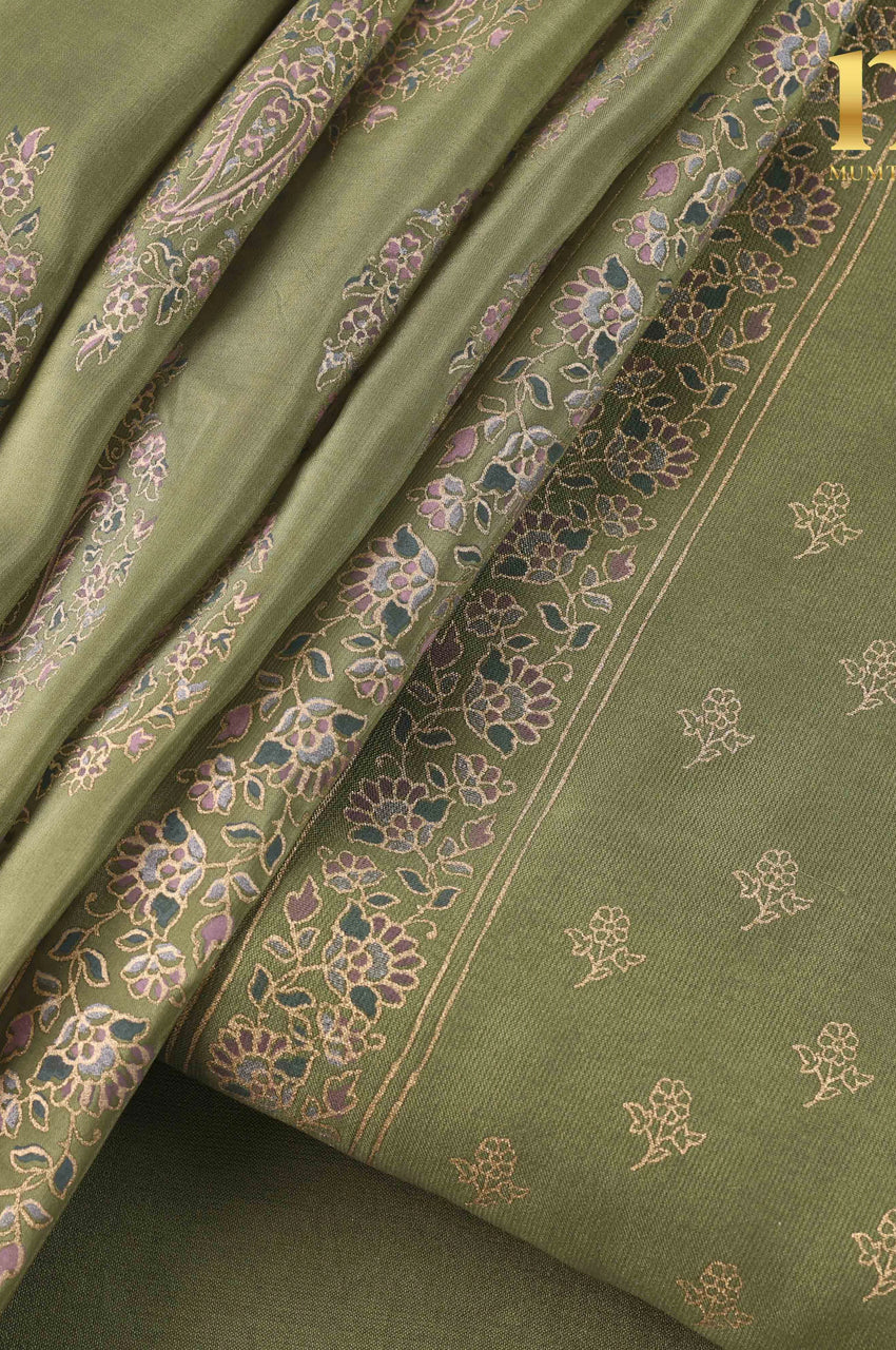 Hand Crafted Silk Suit - BP-244 – Mumtaz Abdullah